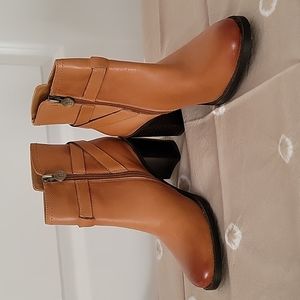 Etienne Aigner Brown Ankle Boots